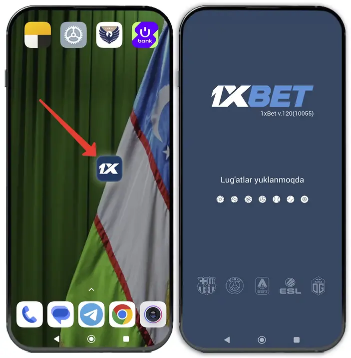 Mobil ilova ichida kabinetga kirish Android uchun 1xbet mobil ilovasida kabinetga kirish